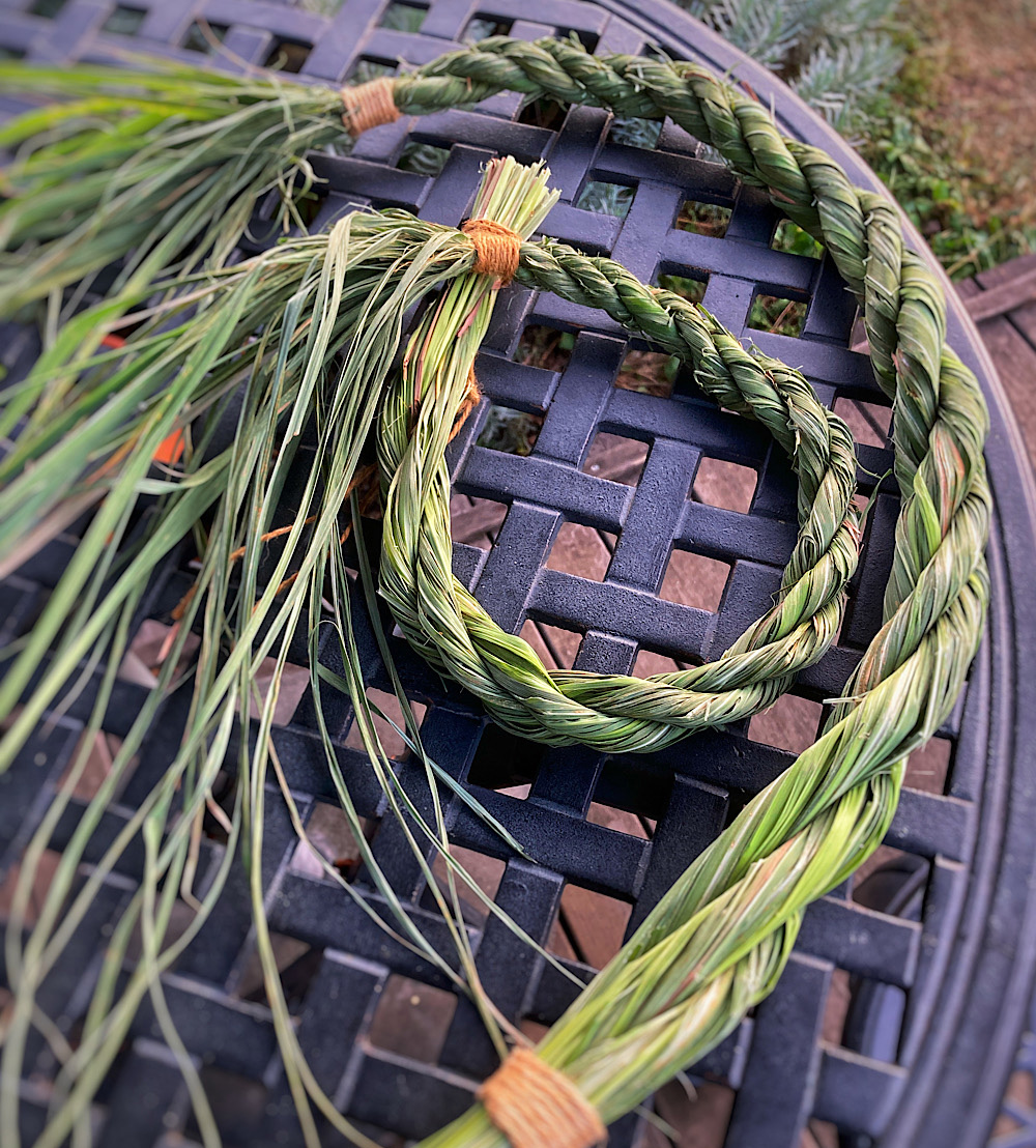 レモングラスのしめ縄